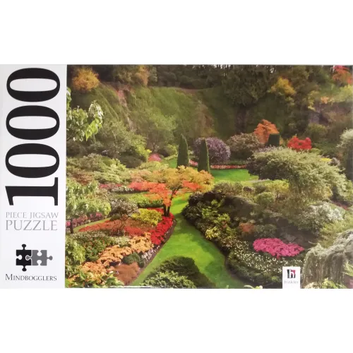 Puzzel 1000 stukjes Ornamental garden